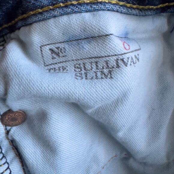 Polo Ralph Lauren Short Boys Youth 8 Denim Jeans Paint Splattered Blue Sullivan - Picture 10 of 12